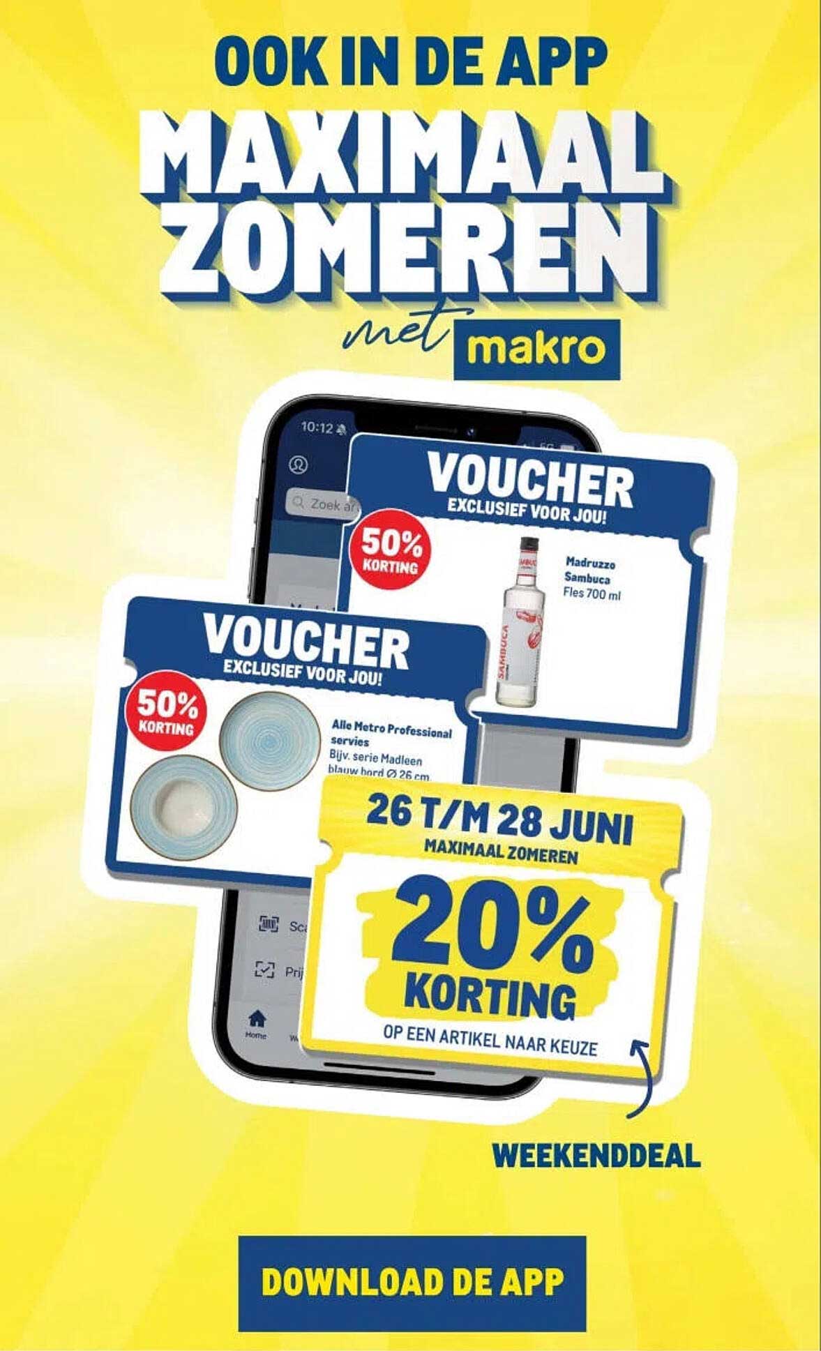 MAXIMAAL ZOMEREN met makro