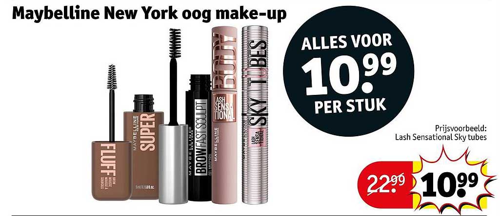 Maybelline New York oog make-up