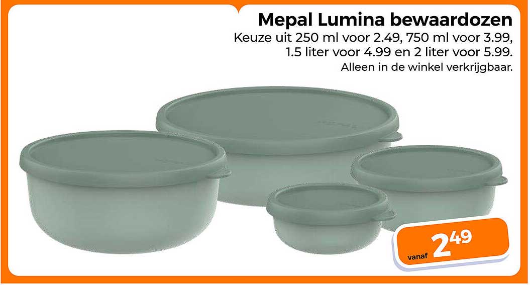 Mepal Lumina bewaardozen