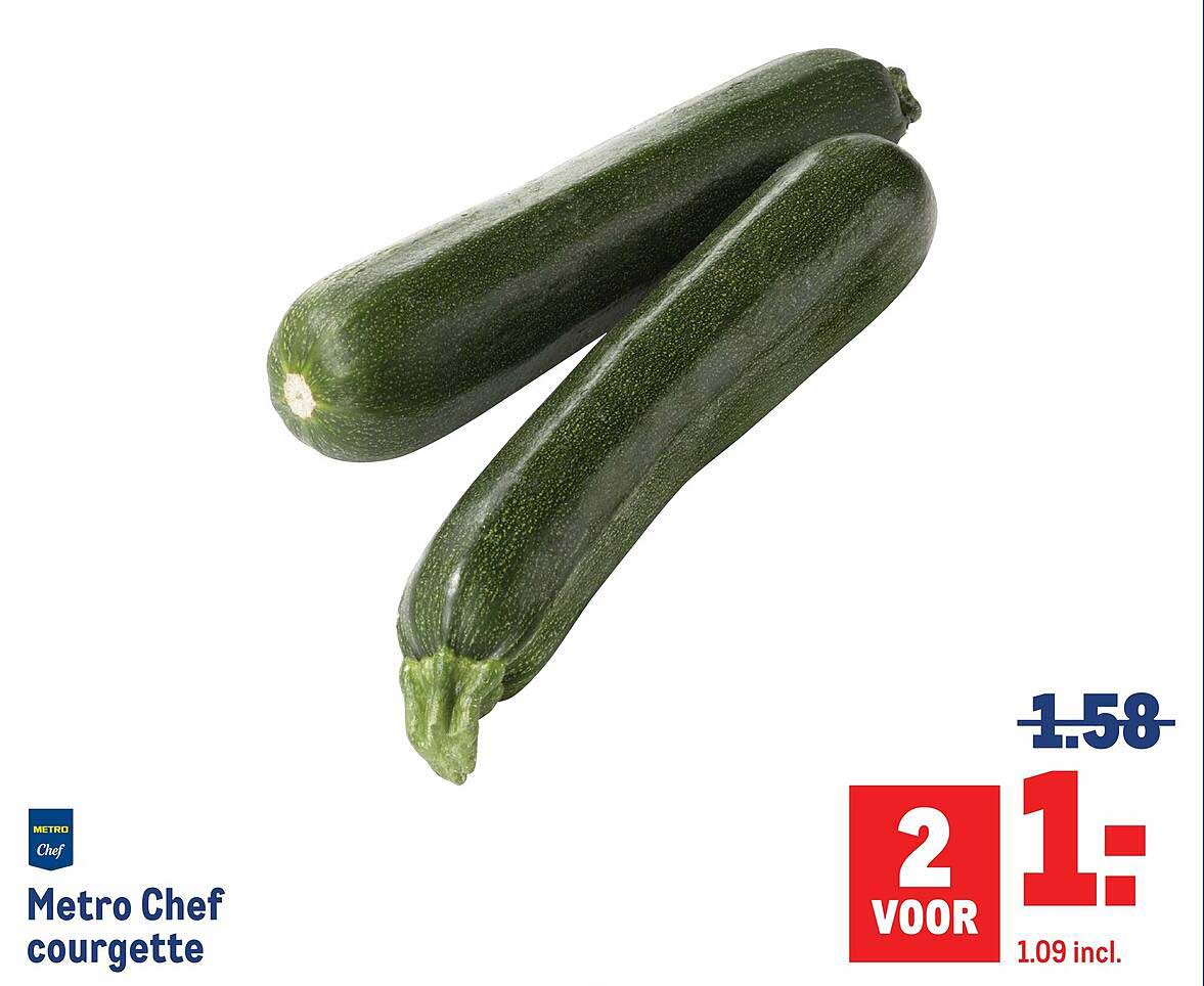 Metro Chef courgette