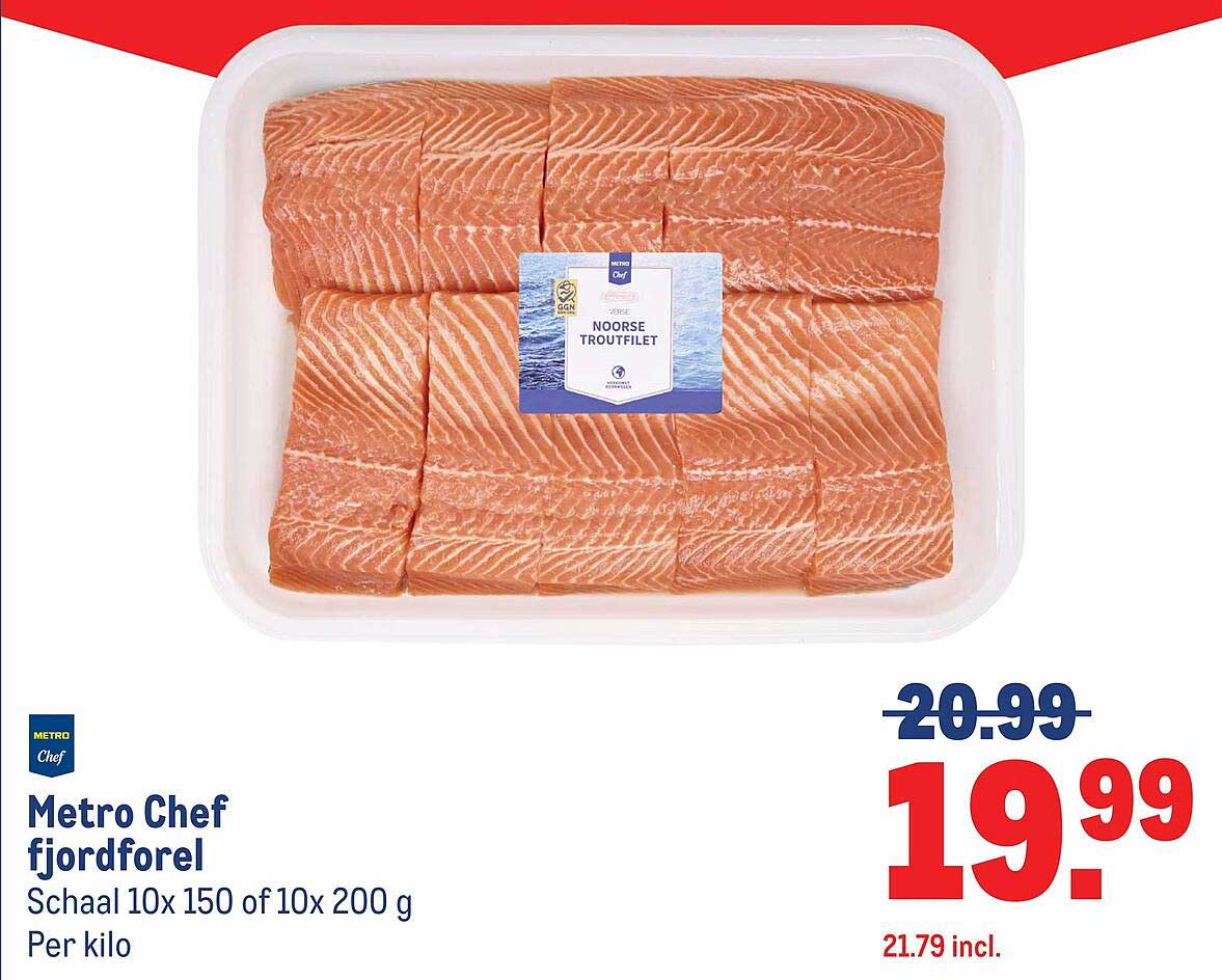 Metro Chef fjordforel