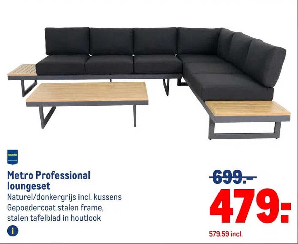 Metro Professional loungeset