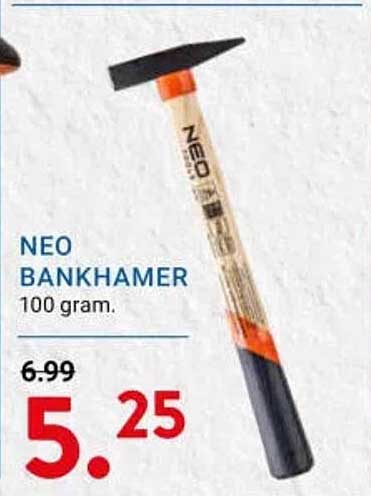 NEO BANKHAMER 100 gram.