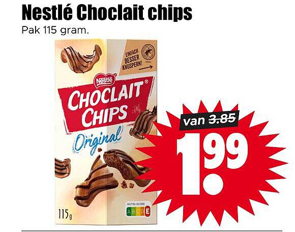 Nestlé Chocolait chips