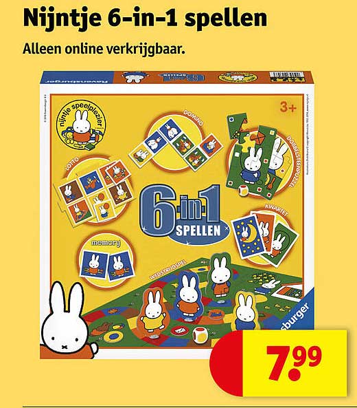 Nijntje 6-in-1 spelen