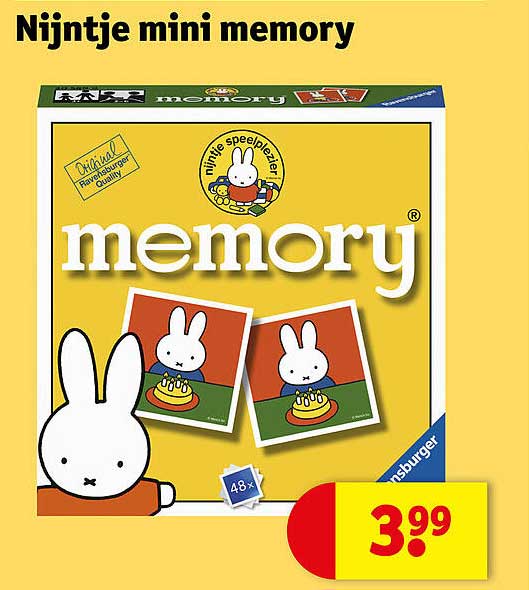 Nijntje mini memory