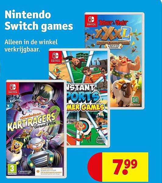 Nintendo Switch games