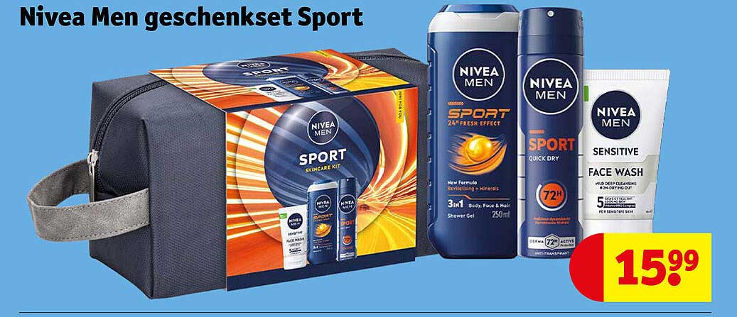 Nivea Men geschenkset Sport