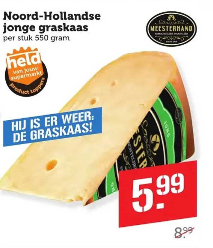 Noord-Hollandse jonge graskaas
