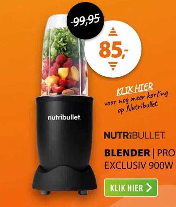 Nutribullet Blender Pro Exclusiv 900W