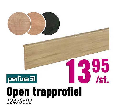 Open trapprofiel