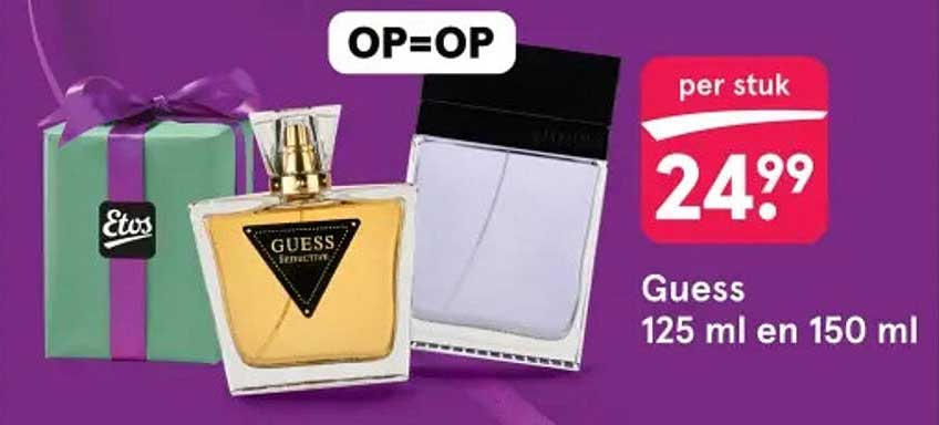 OP=OP Guess 125 ml en 150 ml