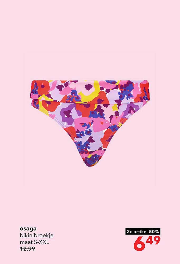 osaga bikinibroekje maat S-XXL 2e artikel 50%