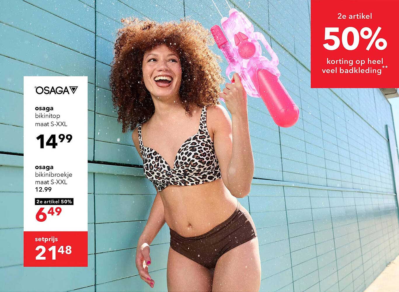 osaga bikinitop maat S-XXL