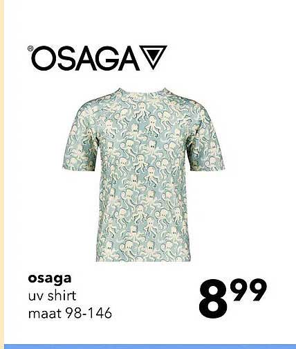 osaga uv shirt maat 98-146