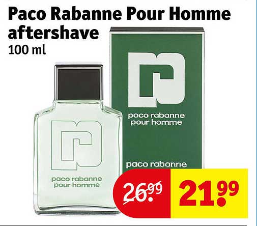 Paco Rabanne Pour Homme aftershave 100 ml