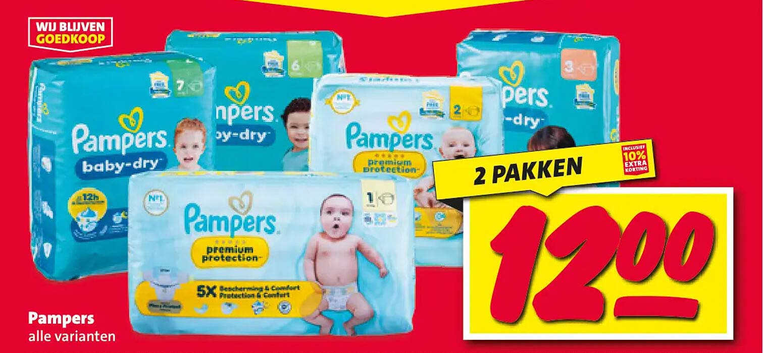 Pampers alle varianten