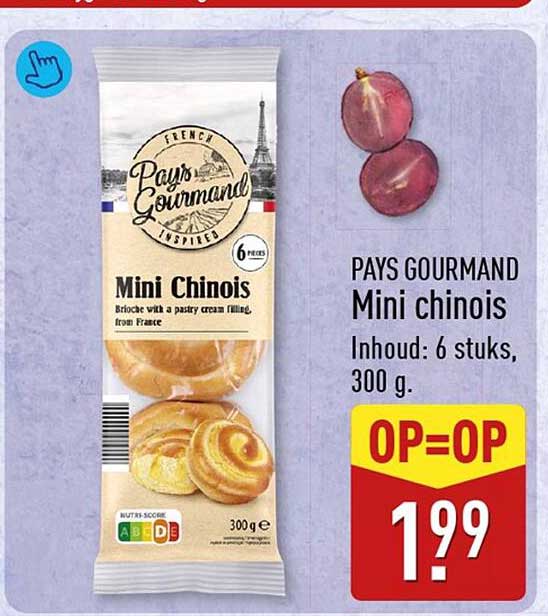 PAYS GOURMAND Mini chinois