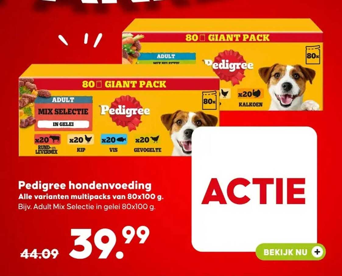 Pedigree hondenvoeding