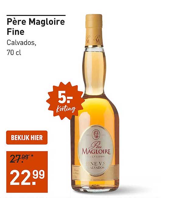 Père Magloire Fine Calvados, 70 cl