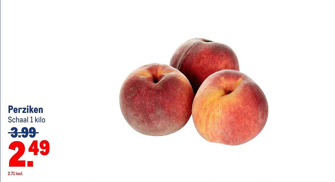 Perziken Schaal 1 kilo