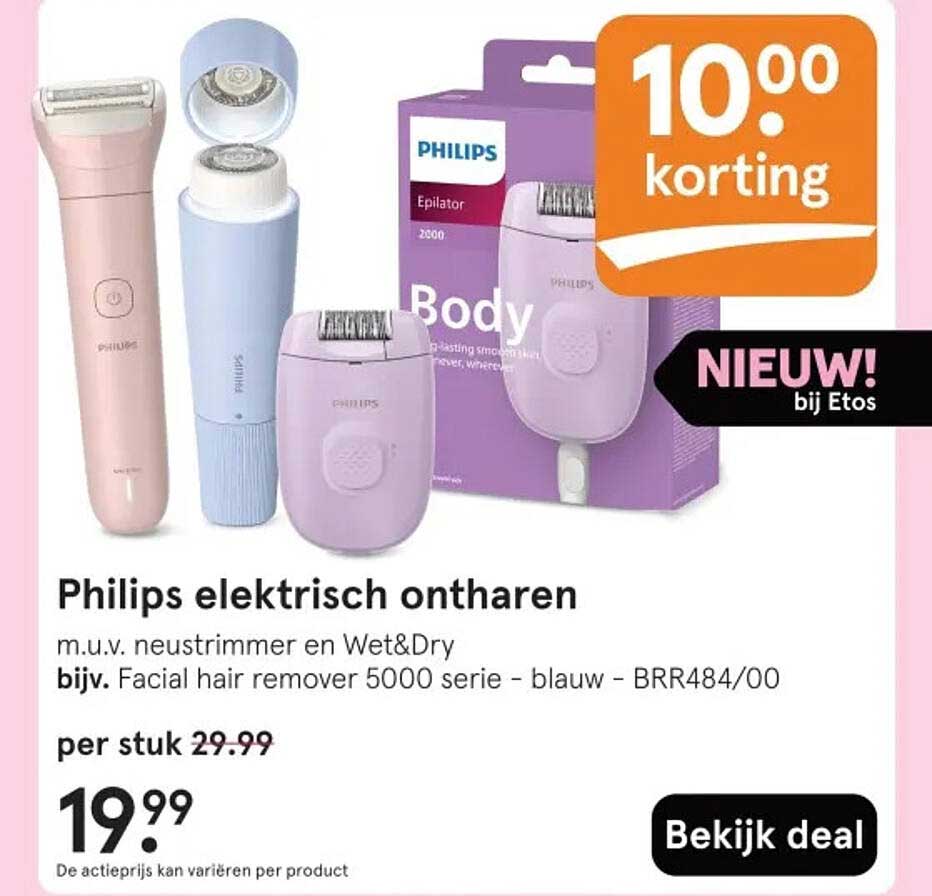 Philips elektrisch ontharen