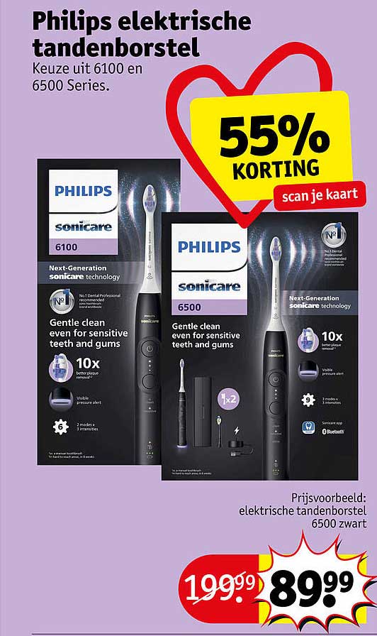 Philips elektrische tandenborstel
