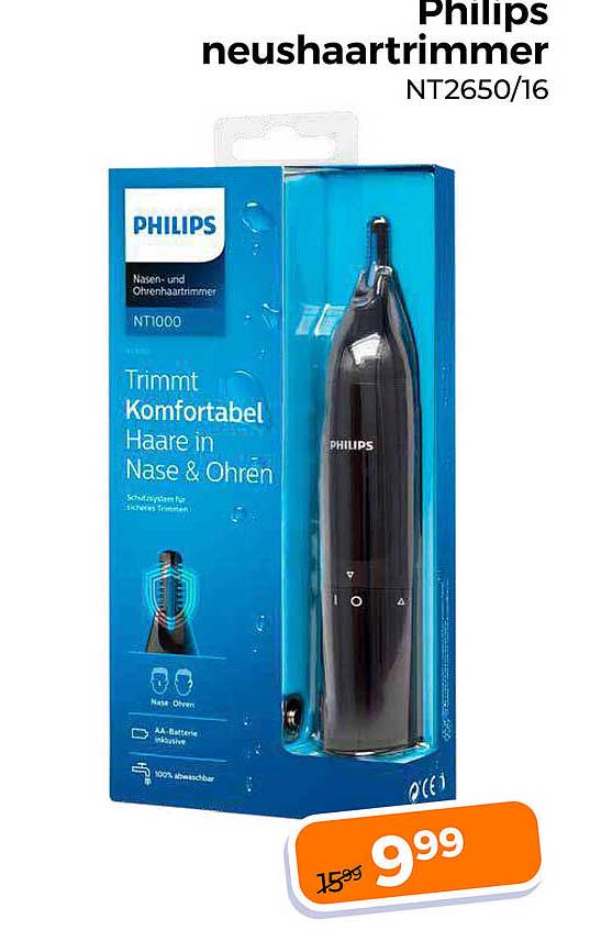 Philips neushaartrimmer NT2650/16