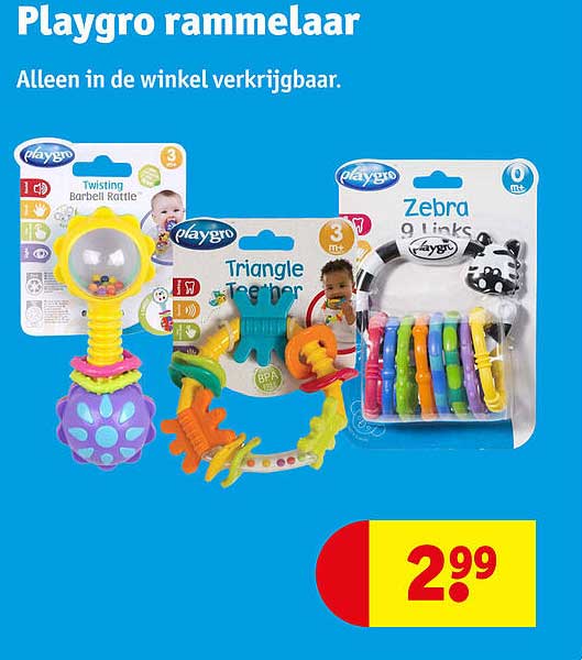 Playgro rammelaar