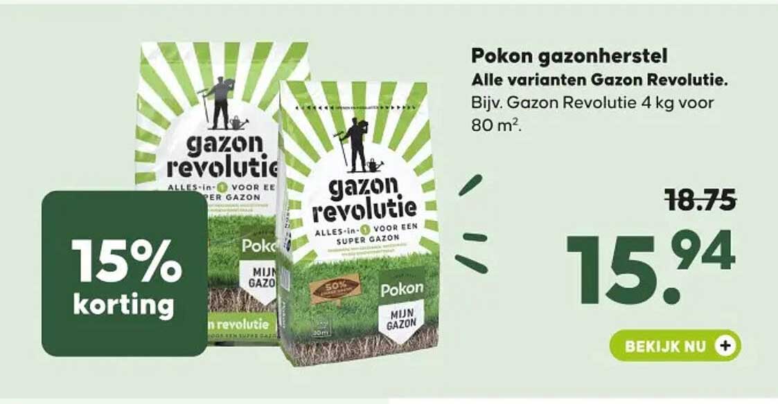 Pokon gazonherstel