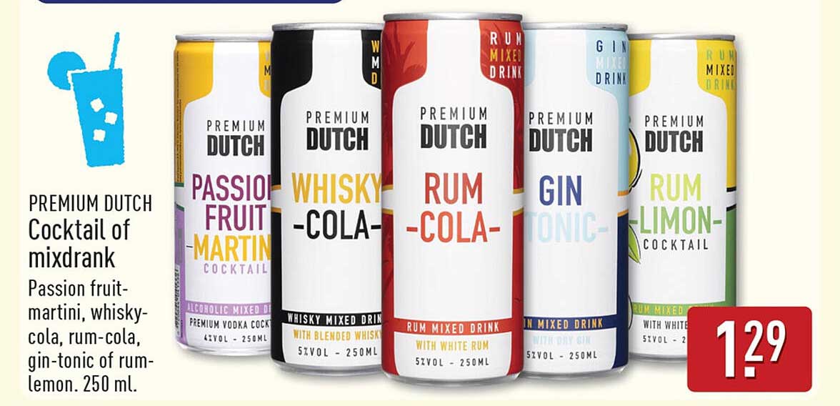 PREMIUM DUTCH Cocktail of mixdrank