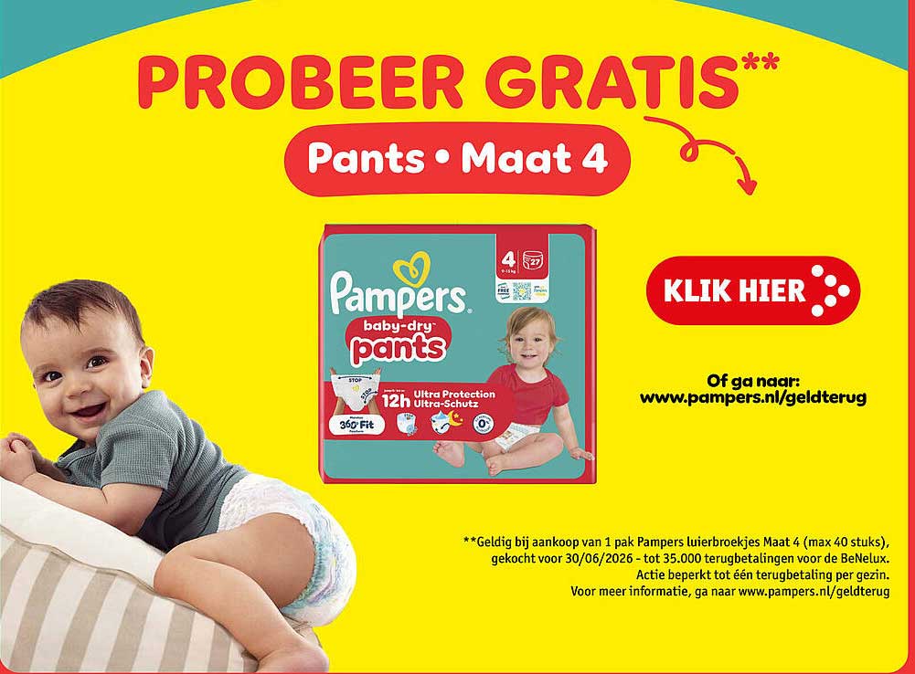 PROBEER GRATIS** Pants • Maat 4