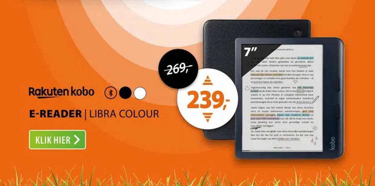 Rakuten kobo E-READER | LIBRA COLOUR