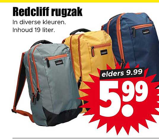 Redcliff rugzak