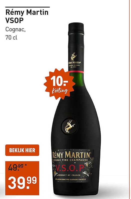 Rémy Martin VSOP Cognac, 70 cl