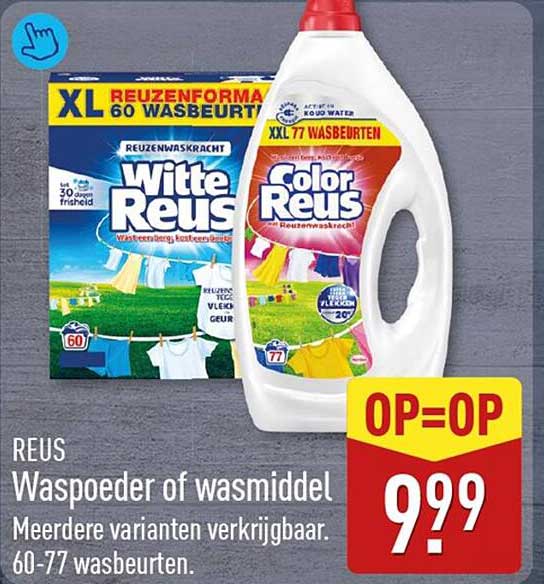 REUS Waspoeder of wasmiddel