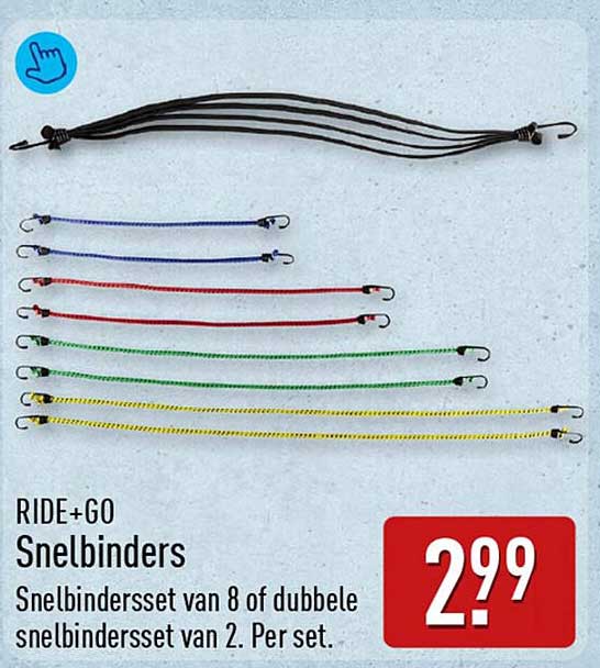 RIDE+GO Snelbinders