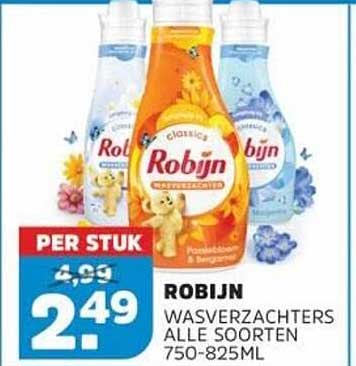 ROBĲN WASVERZACHTERS ALLE SOORTEN 750-825ML