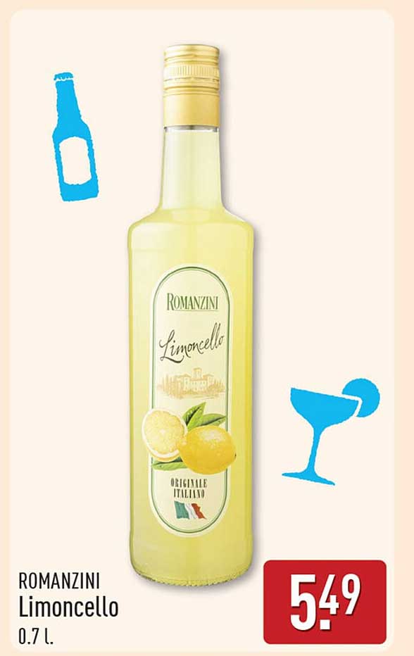 ROMANZINI Limoncello 0.7 l.