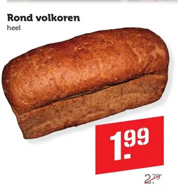 Rond volkoren heel