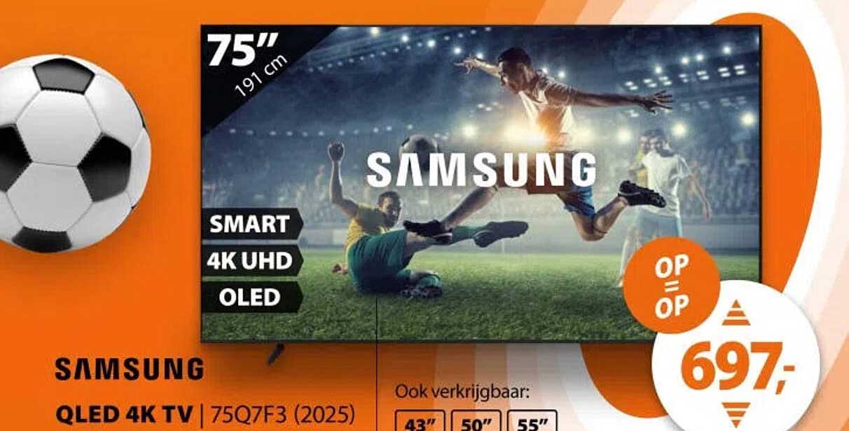 SAMSUNG QLED 4K TV 75Q7F3 (2025)