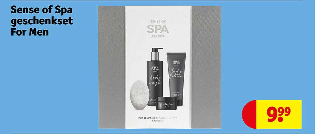 Sense of Spa geschenkset For Men