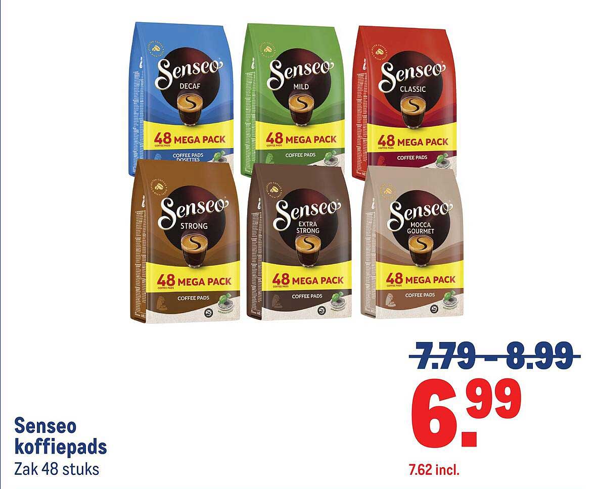 Senseo koffiepads Zak 48 stuks