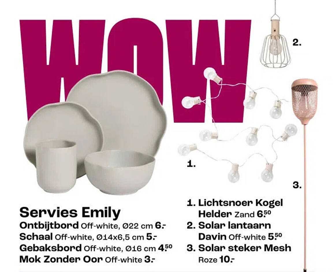 Servies Emily