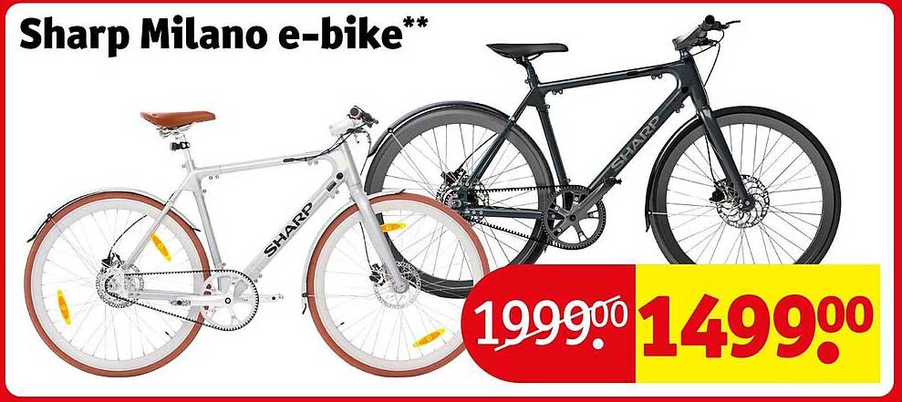 Sharp Milano e-bike**