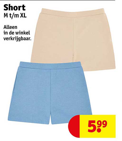 Short M t/m XL