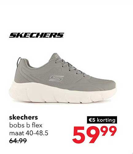 skechers bobs b flex maat 40-48.5 €5 korting