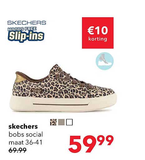 Skechers bobs social maat 36-41