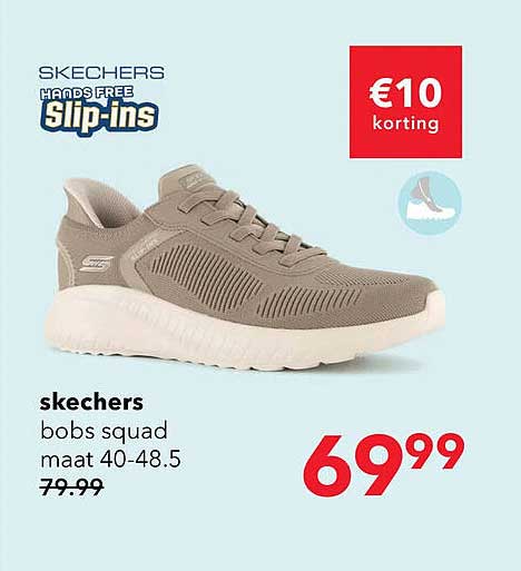 skechers bobs squad maat 40-48.5 €10 korting