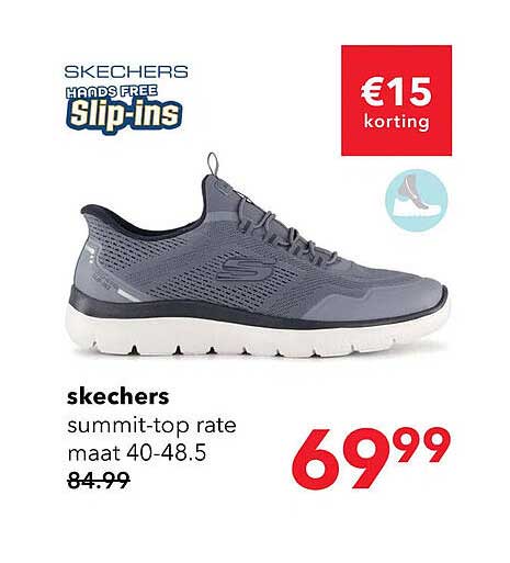 Skechers Summit-Top Rate maat 40-48.5 €15 korting
